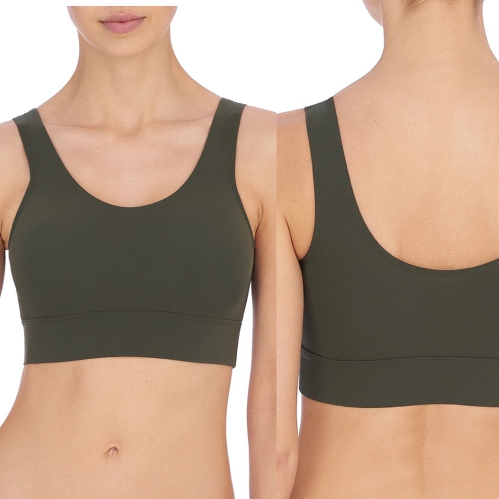 NATORI
BLISS FLEX WIRELESS CONTOUR BRALETTE in Ivy size XS